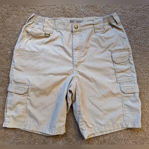5:11 Tactical Shorts, Men's 36 Beige